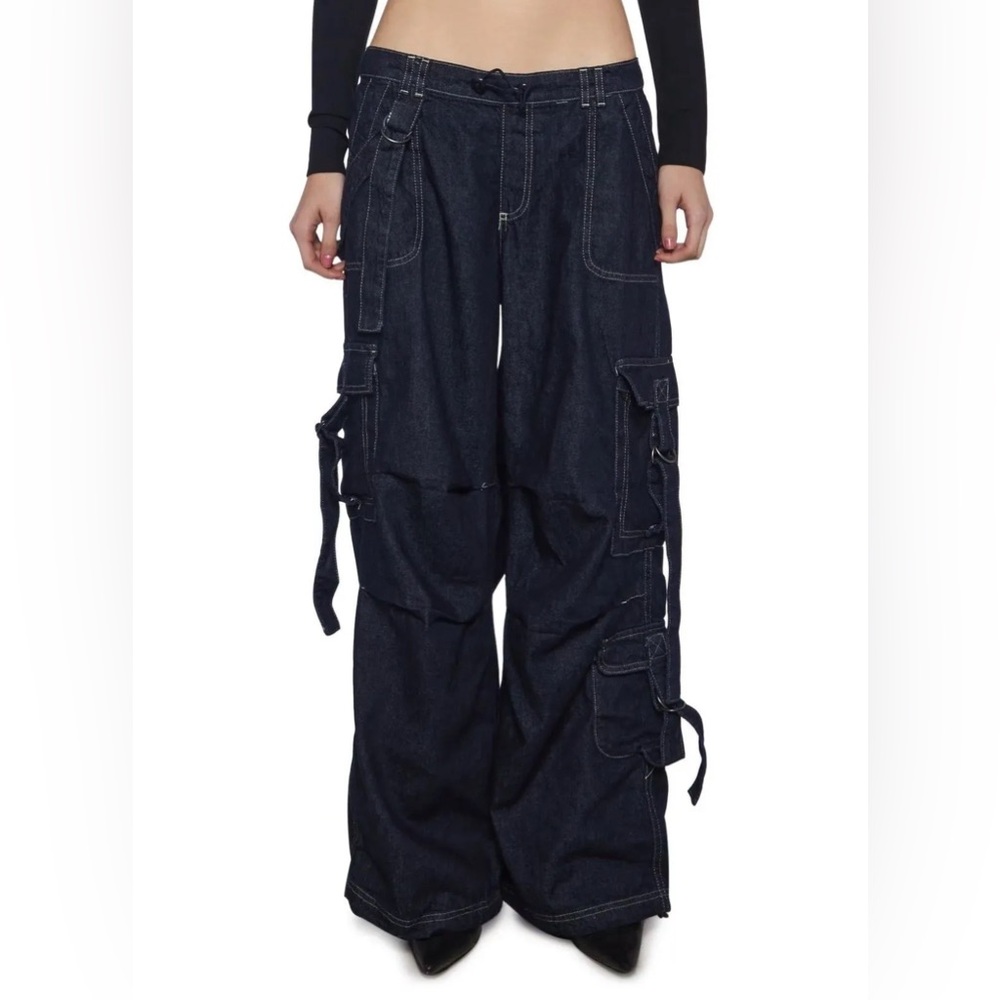NEW Urban Outfitters Bdg Baggy Cargo Jeans size 25 size 26 - Picture 5 of 5